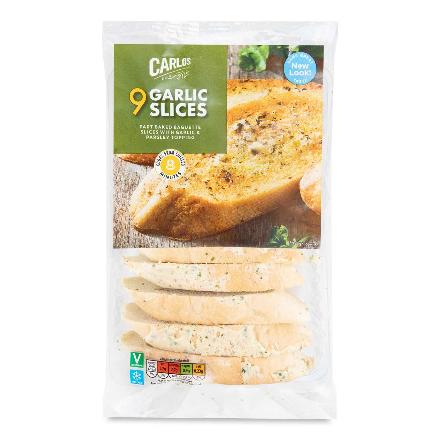 Garlic Slices 290g 9 Pack Carlos ALDI.IE